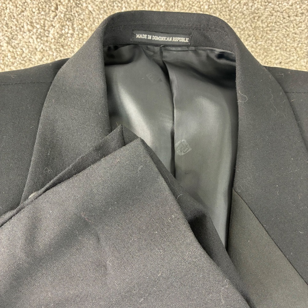 Pierre Balmain Mens Tuxedo Jacket Men 41R 100% Wool 1 Button Formal Elegant